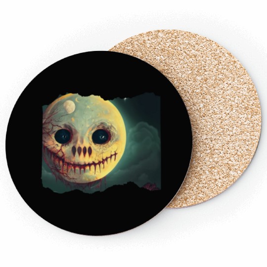 Evil Moon Coasters