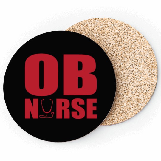 OB Nurse Design RN Perinatal Nurses Nursing Coasters