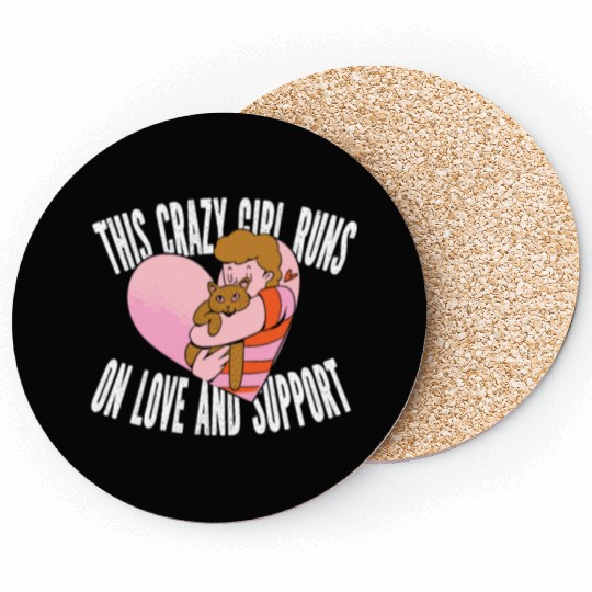 Psychology Psychologist Cat Coasters