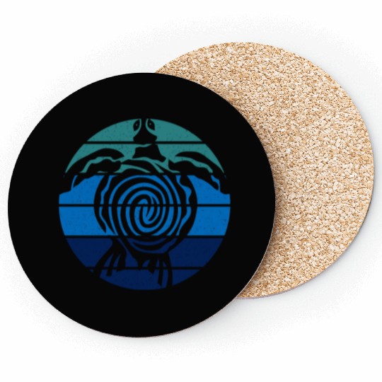 Earth Day, Sea Turtle, Clean the Ocean Coasters