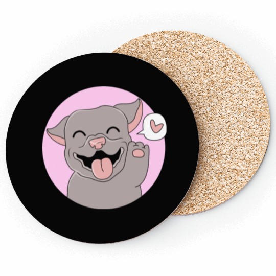 American Pitbull Terrier Puppy Pet Cute Pitbull Coasters