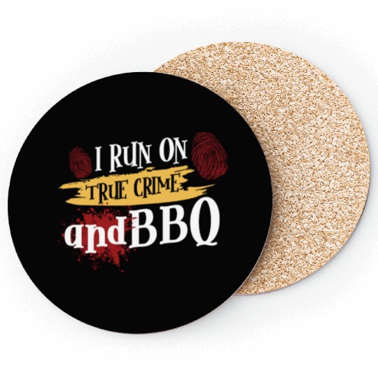 True Crime Murder Spy Crime Interest Gift Idea Coasters
