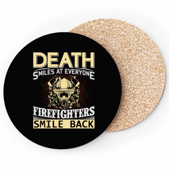 Firefighters Smile Back at Death Coasters