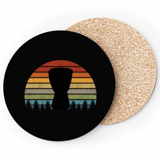 Djembe Player Drummer Music Drum Musician Coasters