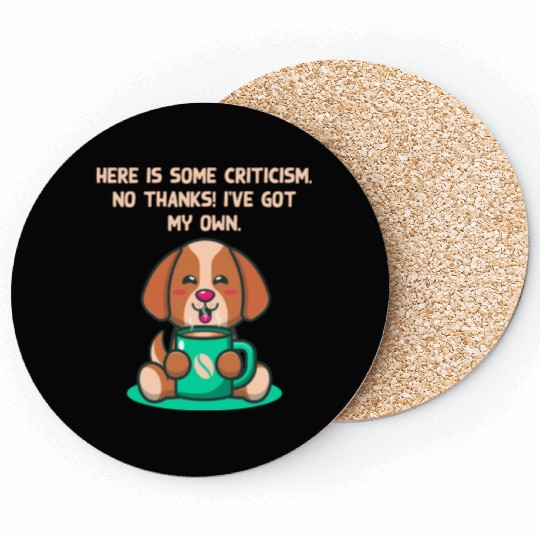 My Head Has An Autocorrect Function Introvert Nerd Coasters