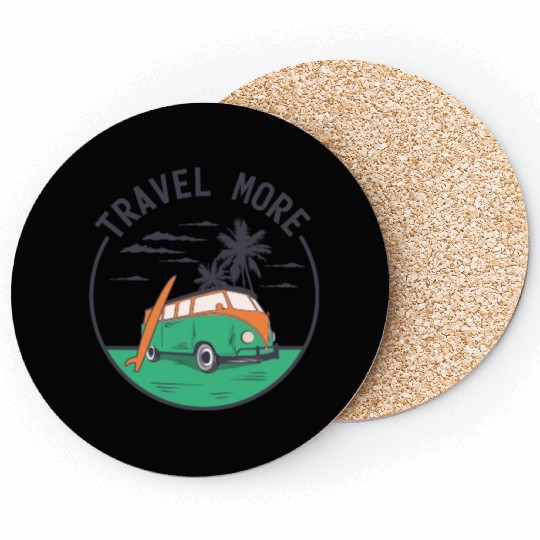 Travel More Vacation Explore Wanderlust Holidays 4 Coasters