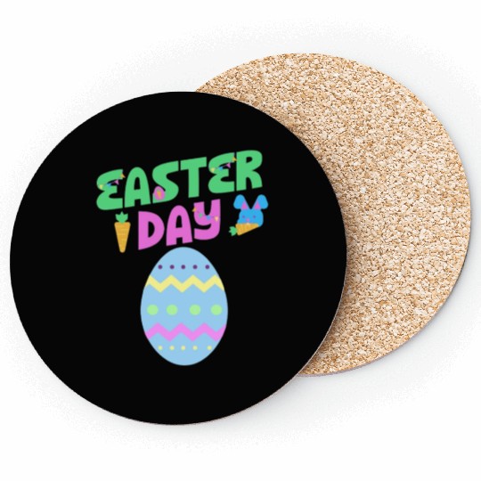 Happy Easter Celebration Coasters