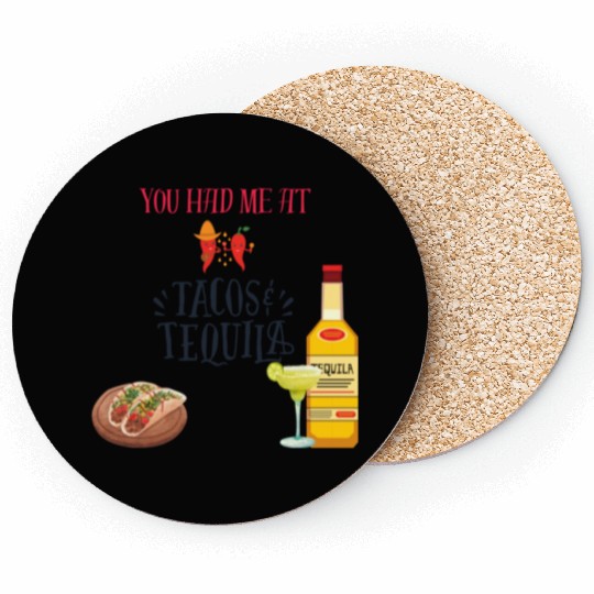 Tacos & Tequila Coasters