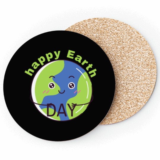 Happy Earth Day Coasters