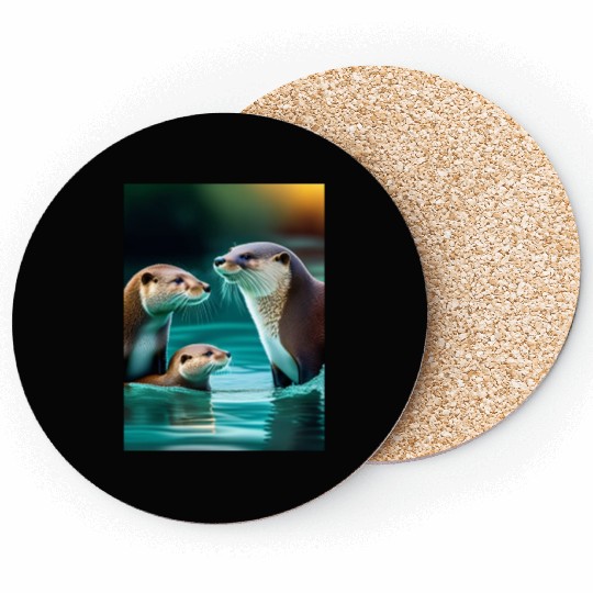 "Ducks in the Pond" Coasters