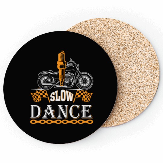SLOW DANCE MOTORCYCLE Coasters
