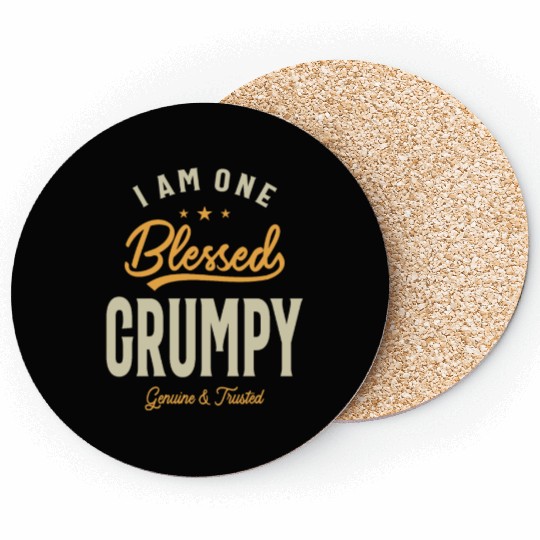 Blessed Grumpy Dad/Grandpa - Father's Day Coasters