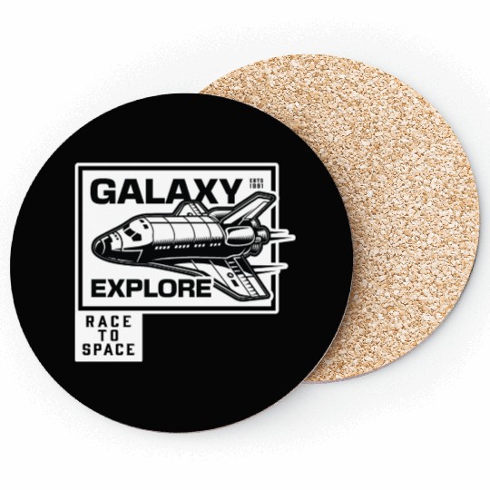Galaxy Explore Race To Space. Coasters