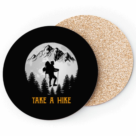 Take a Hike Wanderlust Hiking Coasters