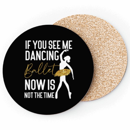 Ballet Dancer Dance Girl Ballerina Coasters