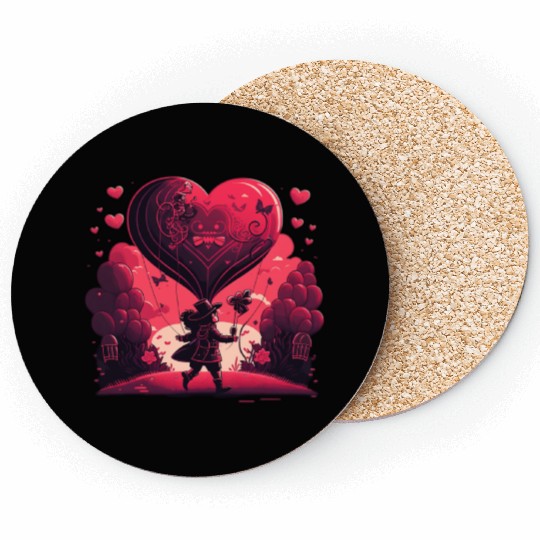 valentine's day Coasters