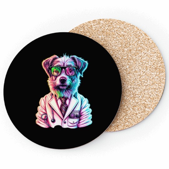 Dog doctor Coasters