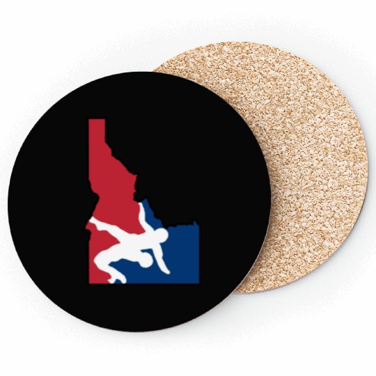 Idaho Wrestling (USA Colors) Coasters