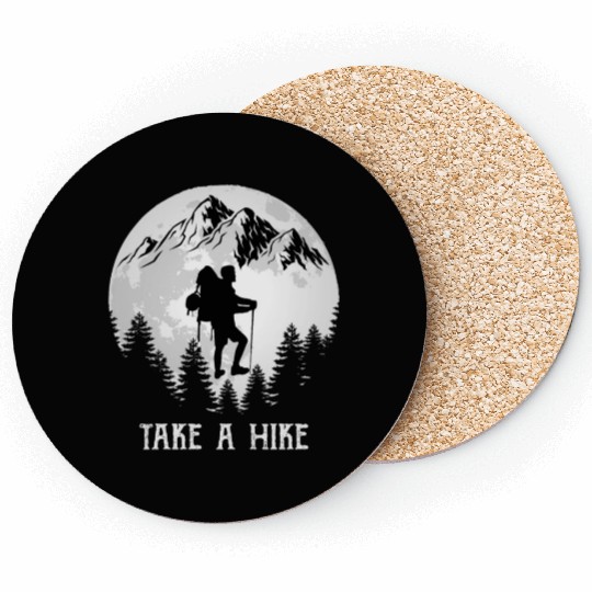 Take a Hike Wanderlust Hiking Coasters