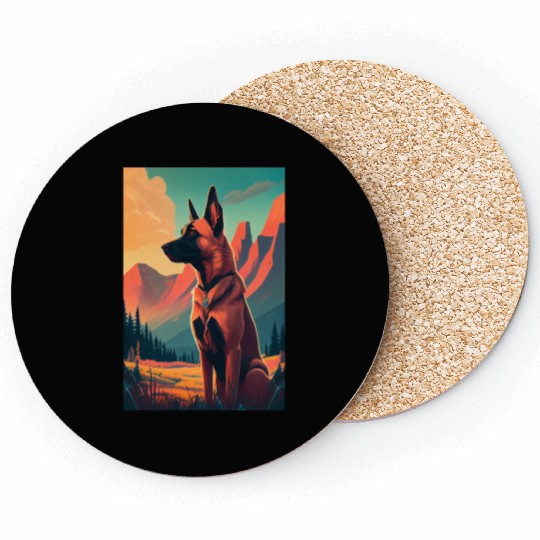 Belgian Malinois Nature Coasters