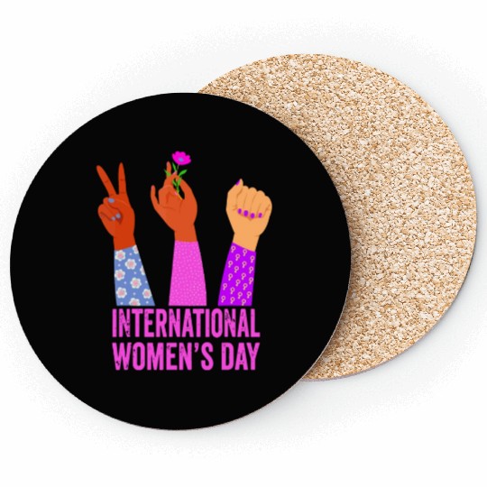 International Women's Day 2023 - Womens Embrace Eq Coasters