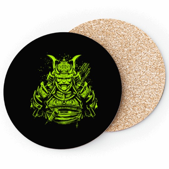 Samurai Warrior Coasters
