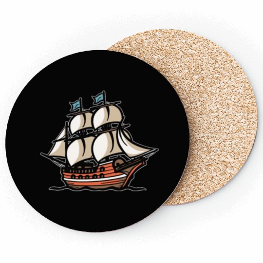 Columbus Day 1492 Coasters