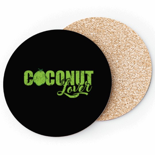 Coconut Lover Fruit sweet exotic Coasters