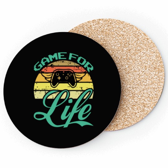 Game for life Coasters
