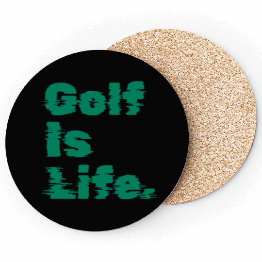 I Like Golfing, Golf Player, Golf Is Life Coasters