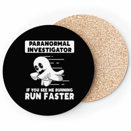Ghost Hunting Paranormal Investigator Coasters