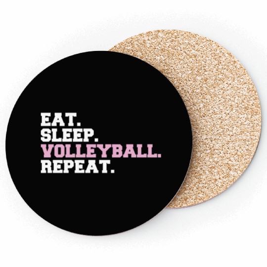 Volleyball Volley Volleyball Lover Coasters