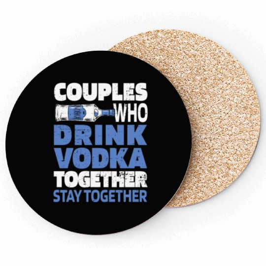 Vodka Couple Coasters