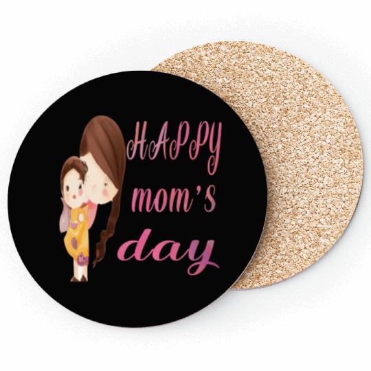 happy moms day - Mother's day Coasters