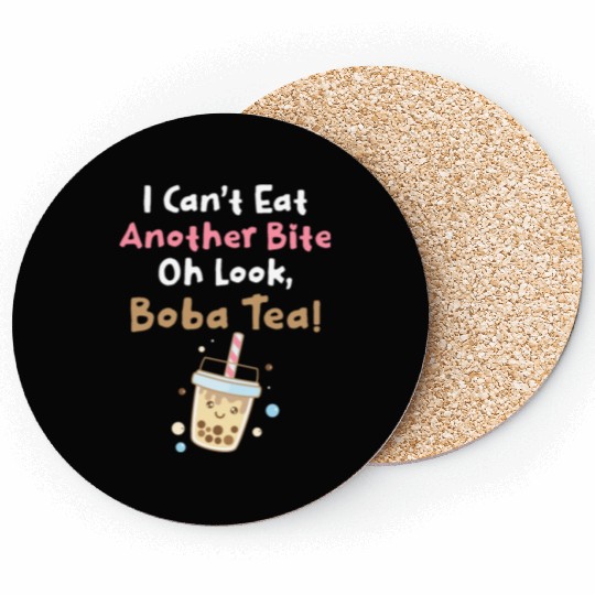 Bubble Tea Lover Boba Tea Drinker Korean Drink Coasters