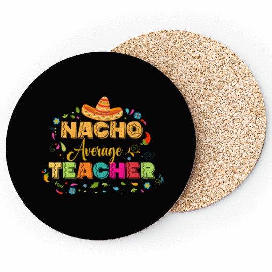 Cinco De Mayo Gift for Teacher Coasters