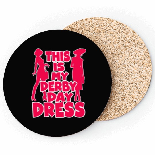 Derby Day 2023 Horse This Is My Derby Day Dress Coasters