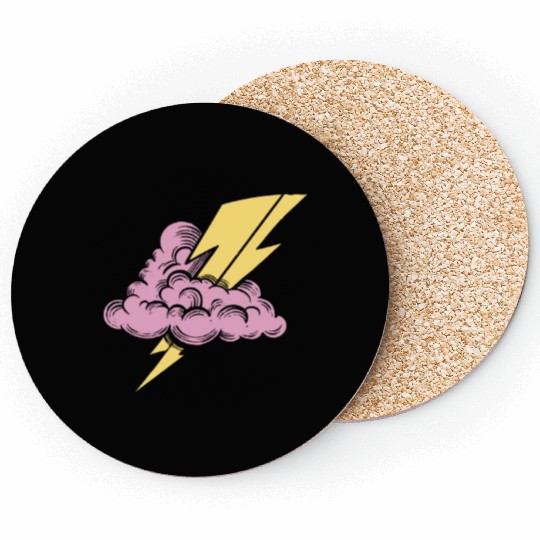 Lightning Bolt Coasters