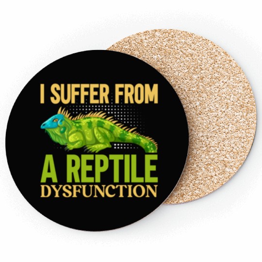 Bearded Dragon Iguana Reptile lover Coasters