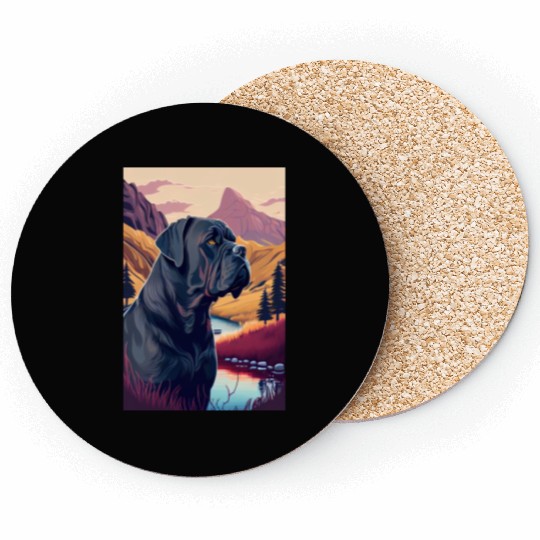 Cane Corso Nature Coasters