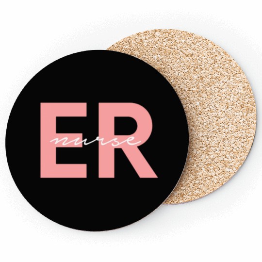 Er Nurse Emergency Room Registered Nurse Coasters