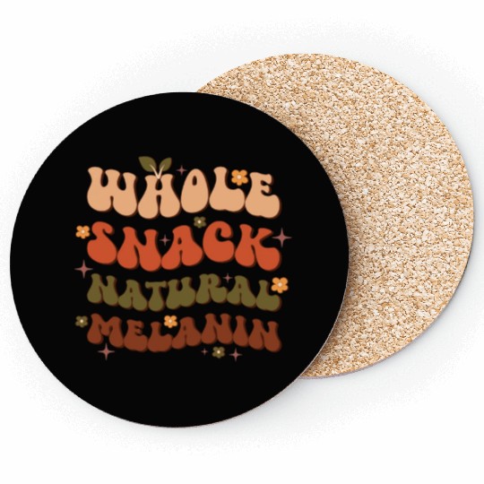 Whole Snack Natural Melanin, Independence Day Coasters