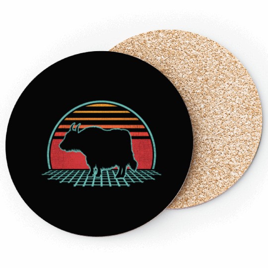 Yak 80S Style Coasters