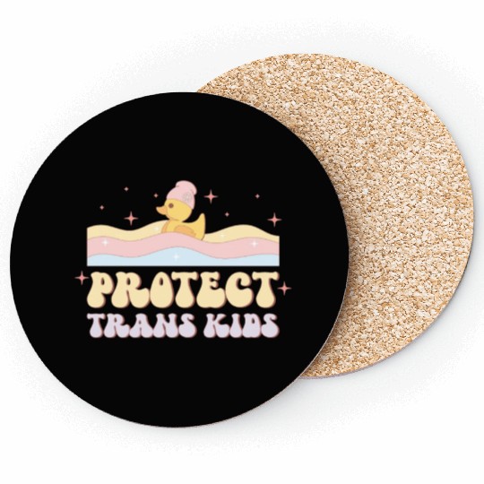 Protect Trans Kids, LGBT Pride Month Coasters