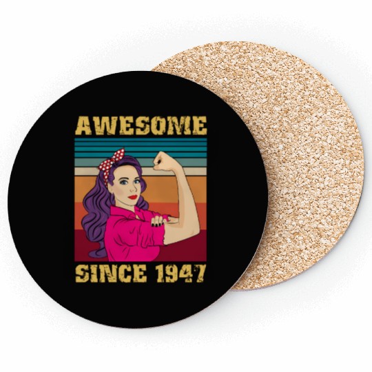 75 Awesome Since 1947 Coasters