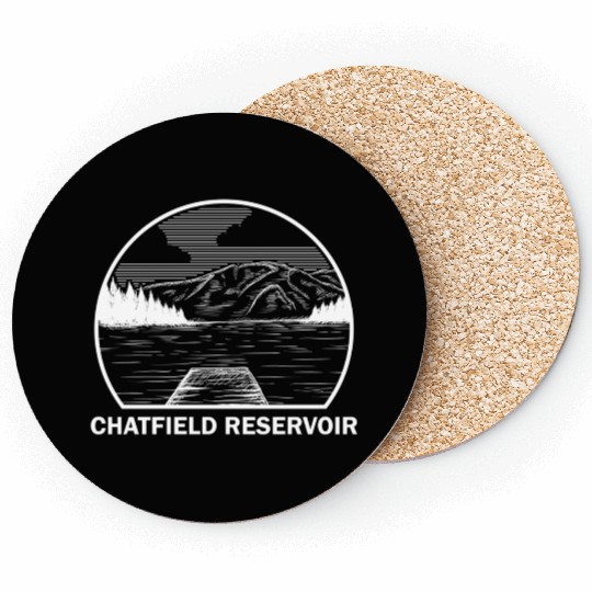 Chatfield Reservoir Colorado Fishing Summer Coasters