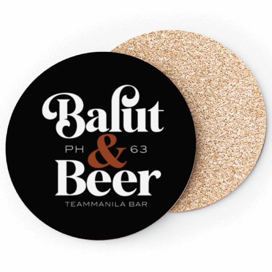 Teammanila Balut And Beer Coasters