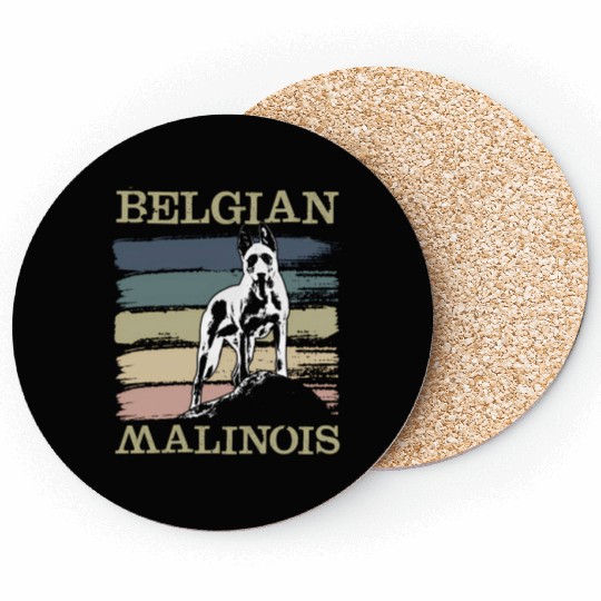 Belgian Malinois T Dog Coasters