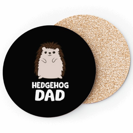 Hedgehog Dad Coasters