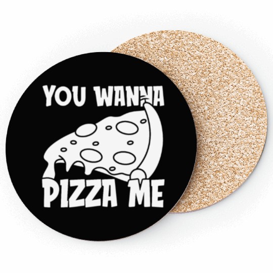 Street Food Pizza Coasters